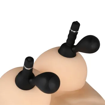 1 Paar Tiss Jobu Stimulaator Vibraator Naiste Rindade Nibud Massager Harja Clit Vibraator Täiskasvanud Sugu Mänguasjad, Naiste