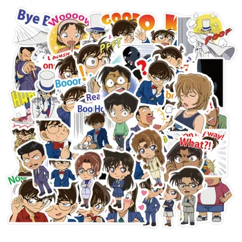 10/30/50tk Detective Conan Anime Graffiti Kleebised Veekindel Rula Reisi Kohver Telefon, Sülearvuti Pagasi Cartoon Kleebised