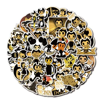 10/30/50tk/Set Koomiks Anime Bendy Tint Machine Mäng Kleebised Rula Külmkapp Kitarr Sülearvuti Pagasi Mänguasi Kleebis