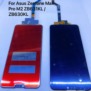 Algne LCD Ekraan Assamblee ASUS Zenfone Max Pro M2 ZB631KL ZB630KL Touch Digitizer Asendamine Ekraani