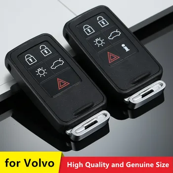 Auto Pooleldi Võtmeta avamis-Remote-Key 433Mhz koos ID46 Kiip Volvo XC60 ja XC70 S60 S80 V60 Auto Smart Remote Key Võti Tera