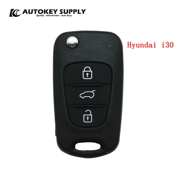 Auto-stiil Hyundai i30 3 nuppu flip remote key AKHKC405