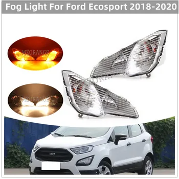 Auto Udutule Esitulede Ford Ecosport 2018 2019 2020 Halogeen Päevasõidutuli, Lamp On Veekindel Hoiatus Tuli Auto Tarvikud