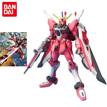 Bandai Gundam Model Kit Anime, Joonis MG 1/100 ZGMF-X19A Lõpmatu Õiglus Gundam Tõeline Anime, Joonis Kaunistamiseks Laste Kingitus