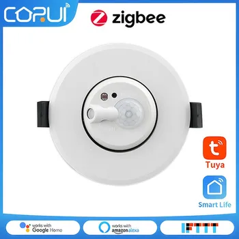 CORUI Tuya ZigBee PIR Liikumisandur Remote Smart Alarm laekinnitusega Inimese Keha Avastamise Sensor Hoone Automaatika