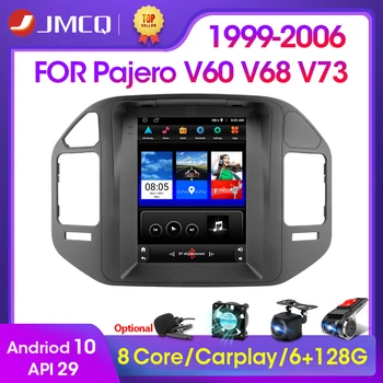 JMCQ 2Din Android Auto Stereo Raadio-Multimeedia-Video-Player Mitsubishi Pajero V60 V68 V73 1999-2006 Carplay