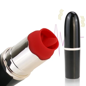 Köniinsä Huulepulk Massaaž Mänguasjad Topelt Stimulatsiooni Tupe Bullet Vibraator 2 in 1 Kliitori Stimulaator Orgasmi Seksi Mänguasi Naistele