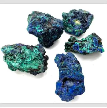 Looduslik Sinine Azurite Maavarade Näidiseid Maagi Kivi Malahhiit Crystal Töötlemata Kivi