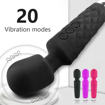 Magic Wand Mänguasjad Täiskasvanutele 18 Masturbator Kliitori Stimulaator Võimas Vibraator Sex Mänguasjad Naise Keha Massger Vagiina Dildo Sugu