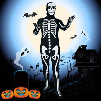 Naiste Hirmutav Kummitus Kostüüm Tõusis Skelett Halloween Hirmutav Cosplay Skelett Täiskasvanud Purim Kostüümid