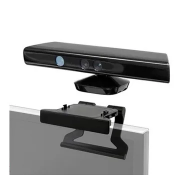 Reguleeritav TV Monitor Clip Mount Clamp Kokkupandav Braket Microsoft Xbox 360 Xbox360 Kinect Sensoriga Kaamera Seista Hoidja