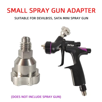 Sobib Devilbis Mini Spray Gun Adapter Pesu-tasuta Gun Pot Väike Remont Spray Gun Tarvikud