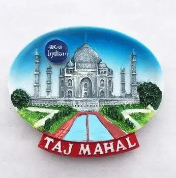 Taj Mahal Hyderabad Gaya, India Külmkapimagneteid Turistidele Suveniiride Dekoratiivsed Külmkapi Magnet Kleebised Käsitöö