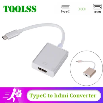 TQQLSS USB-C HDMI-Ühilduv Adapter Kaabel Usb-3.1-HDI Iphone Usb-c HD Lüliti Kaabel Converter for C-Tüüpi Seade