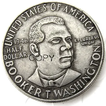 USA 1946 Booker Poole Dollari Pinnatud Hõbe Mündi Koopia