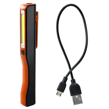 USB Laetav Taskulamp Kaasaskantav Mini COB LED Taskulamp Hooldustööd kerge taskulamp taskulambi Koos Aku Telkimine Öö