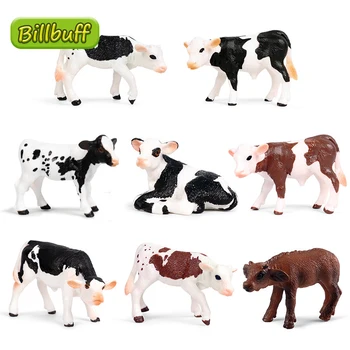 Uue Simulatsiooni Põllumajandusloomade Lehmad Mudelid Tegevus Arvandmete Kogumine Kääbus Haridus-Õppematerjal Lastele, Mänguasjad Kingitus
