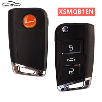 Uus saabuvad Xhorse XSMQB1EN Smart Remote Sisestage Sobivad VW MQB Filp 3 Nööpi Lähedus Auto võti Toimetaja