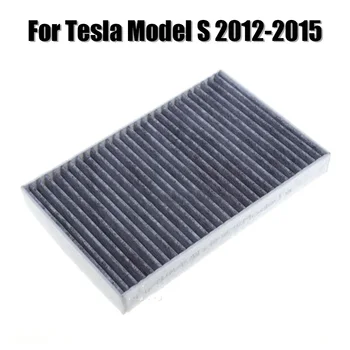 Uus Süsinikkiust Salongi Õhu Filter Sobib Tesla Model S 2012-2015 Auto Kliimaseadme Filter Asendamine